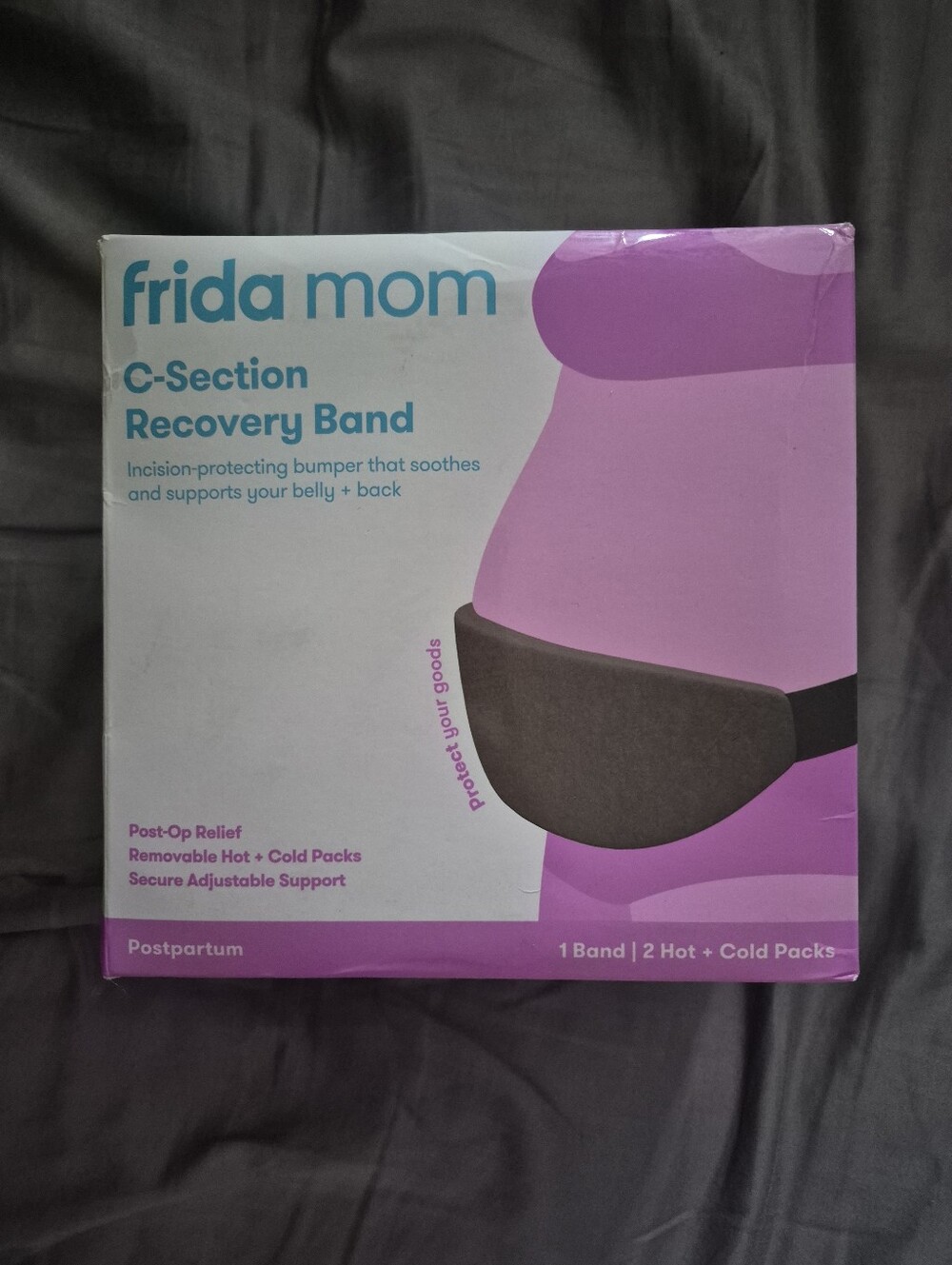New In Box - Frida Mom C-Section Recovery Band - Gray